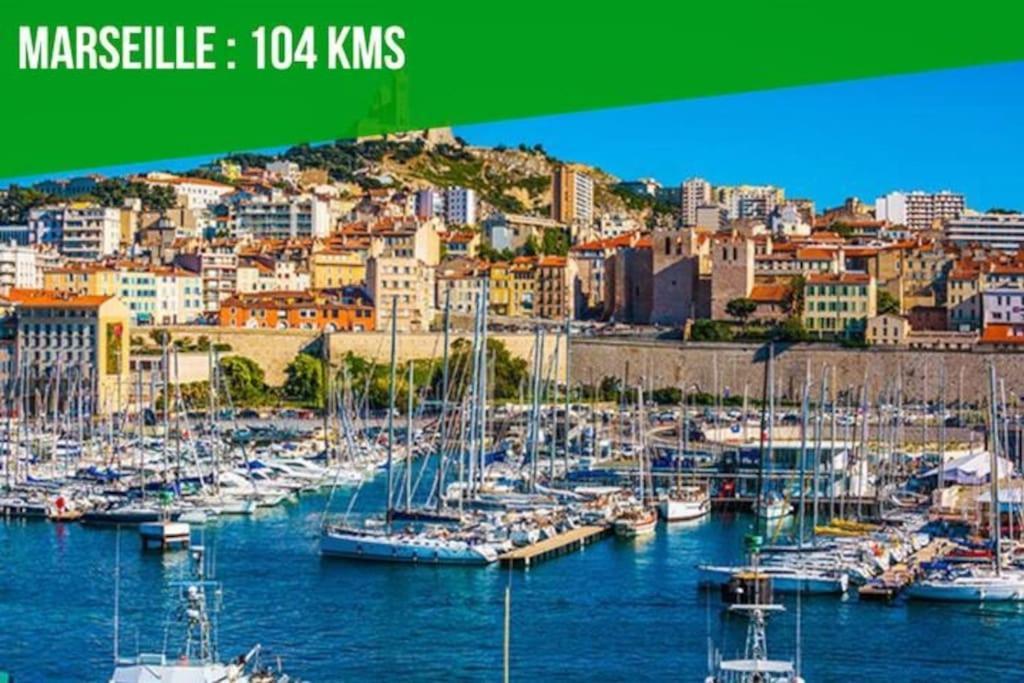아비뇽 La Cachette De L'Horloge - Ac Clim - Wifi - 100M Palais Des Papes 아파트 외부 사진